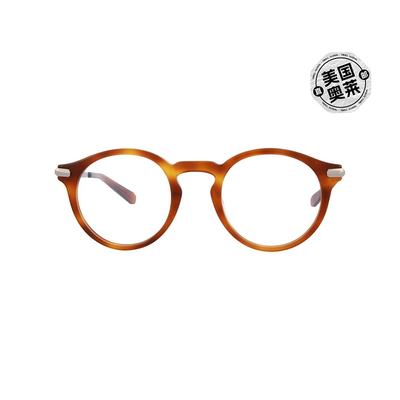 brioniRound-Frame Acetate Optical Frames - havana ruthenium