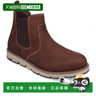 自营Dockers Mens Dylan Rugged Casual Chelsea Boot - briar 美