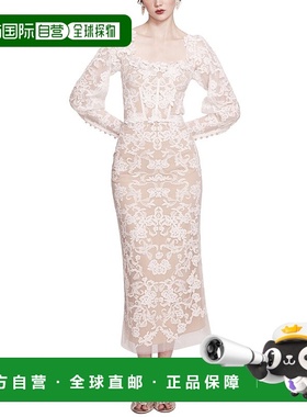 自营Marchesa Notte Cocktail Dress - Beige 连衣裙美国直发奥莱