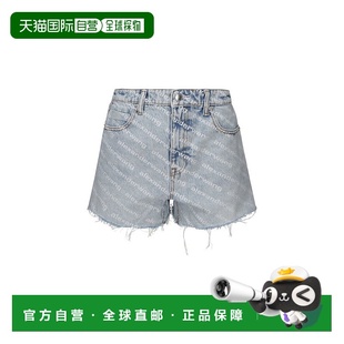 Bermuda Women 自营Alexander blue Cotton Shorts 美国 Wang
