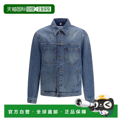 自营off-whiteOff- Cotton Men's Jacket - blue 美国奥莱直发