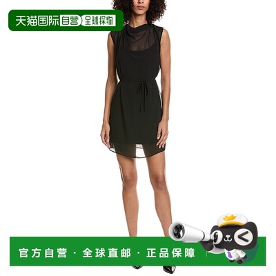 自营Amanda Uprichard Melby Dress - black 美国奥莱直发