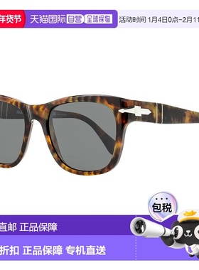 自营 Persol 中性大号方形太阳镜 PO3313S 108/48 Caffe 55mm - 1