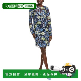 蓝色 Rose迷你连衣裙 美国奥莱直发包臀裙 Lela 自营