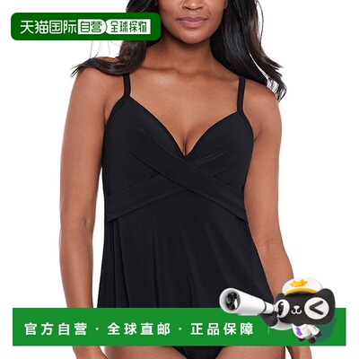 自营 miraclesuit奇迹衣Allura Tankini-蓝色 美国奥莱直发泳衣