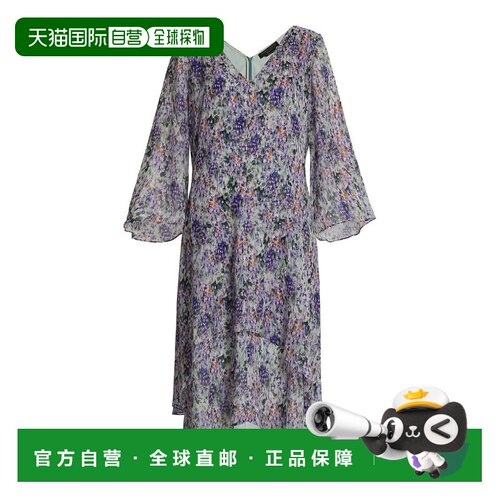 自营marina rinaldi达沃斯——绿色 美国奥莱直发连衣裙