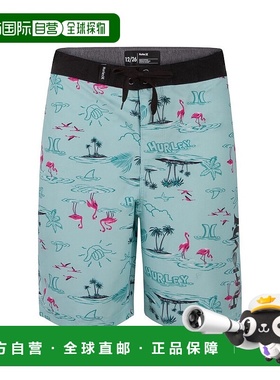 自营 Hurley Flamingo Board Short - 绿色 美国奥莱直发