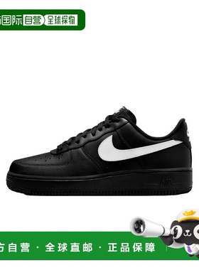 自营Men's Nike Air Force 1 '07 Black / White - Black FZ0627-