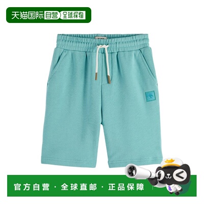 自营Scotch & Soda Logo Badge Sweatshort - blue 美国奥莱直发