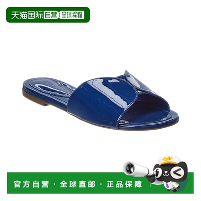 自营schutz保护Arya漆膜凉鞋-蓝色 美国奥莱直发