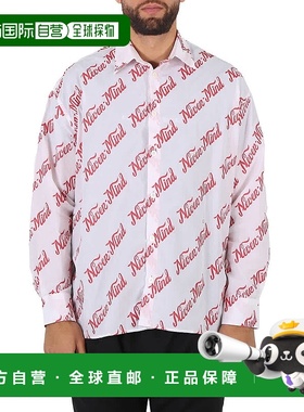 自营 Etudes男式白色Nevermind长袖衬衫-白色 美国奥莱直发