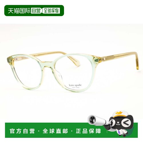 自营kate spadeMAGGIE 0GP7 00绿色黄色50mm-绿色黄色 美国奥莱直