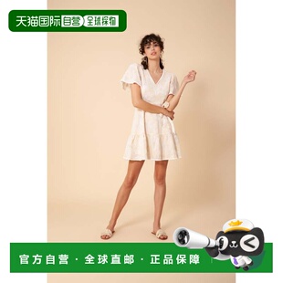 自营hale bobMavis Embroidered Eyelet Dress - ivory 美国奥莱
