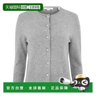 美国奥莱直发开衫 自营vincePearl grey Cardigan Button