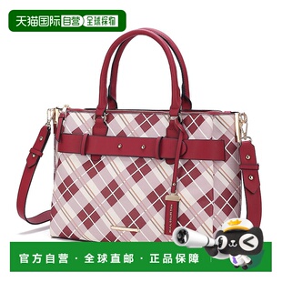 自营mia k collectionVivian Women's Vegan Leather Satchel Han