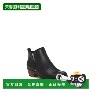 Lucky 002女式 Brand 美国9.5黑色皮革靴KHD1 Basel 自营