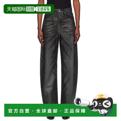 1h可退 香港直邮潮奢 Alexander Wang 亚历山大 王 女士 黑色 Dis