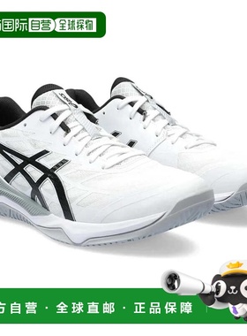自营Men's Asics Gel-Tactic 12 1071A090-100 Sneakers White Vo