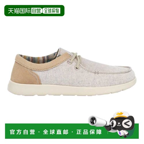 自营Sanuk Shaka Lite SL Natural 1137872-NAT女式-米色 美国奥