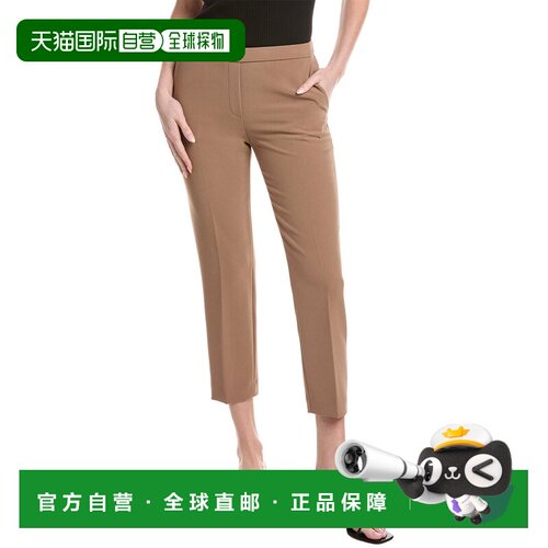 自营Theory Treeca Pull On Pant - brown 美国奥莱直发
