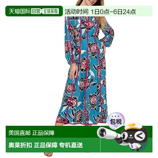 蓝色 自营Diane 美国奥莱直发 长裙 Scott von Furstenberg