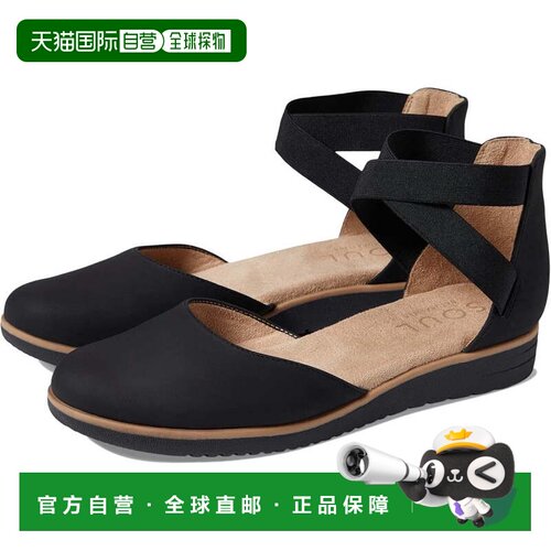 自营Women's Soul Naturalizer Intro I2260S1 Flat Black Round