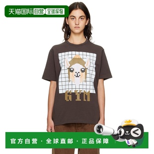 Willhelm 女士 恤 香港直邮潮奢 Bernhard Llama 1h可退 棕色