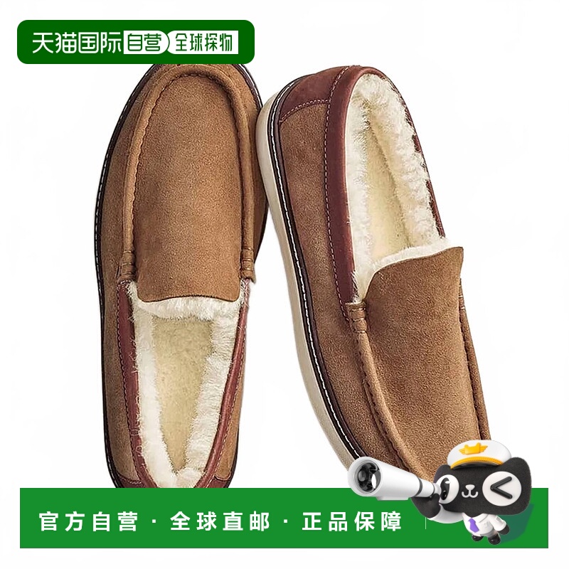 自营johnston & murphyMen Mcguffey Shearling Loafer In Tan -