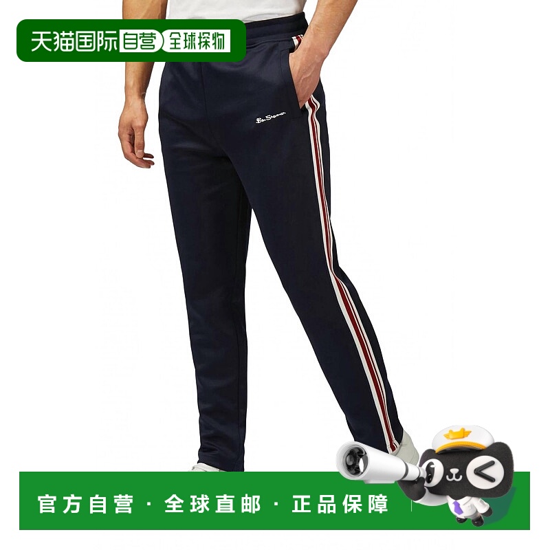 自营ben shermanMen's House Taped Track Pant In Dark Navy - d