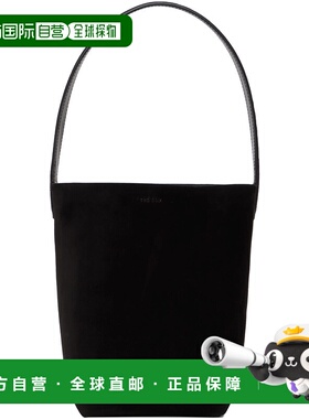 1h可退 香港直邮潮奢 The Row 女士 黑色小号 N/S Park 托特包 W1