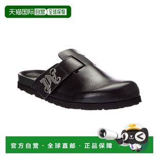 Angels black Mule 美国奥莱直发 Leather 自营Palm