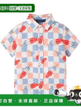 自营andy & evanAndy&Evan格子衬衫-白色 美国奥莱直发