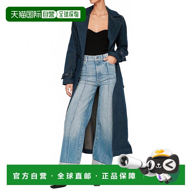 自营dl1961Hepburn Wide Leg High Rise Vintage Jeans Springdal