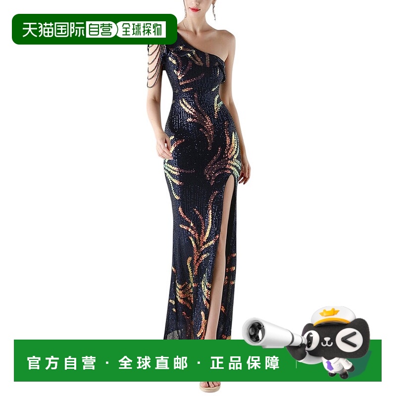 自营kalinnu男士Maxi连衣裙 - 海军 美国奥莱直发长裙