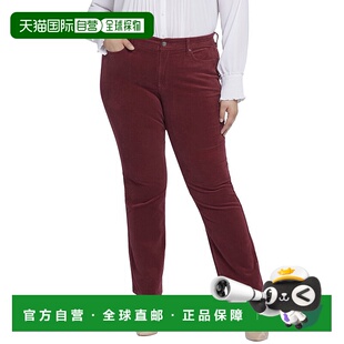 Marilyn Cranberry Jean NYDJ red Leg Plus Straight 自营 Pie