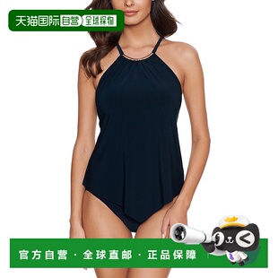 自营Magicsuit Halo Effect Angelika Tankini - black 美国奥莱