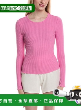 自营PJ Salvage Reloved Rib Top - pink 美国奥莱直发
