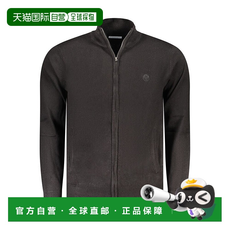 自营North Sails Nylon Men's Sweater - black 美国奥莱直发