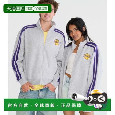 自营Aeropostale Los Angeles Lakers Fleece Track Jacket - lig