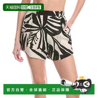 自营Vitamin A The Getaway Linen Short - multi 美国奥莱直发
