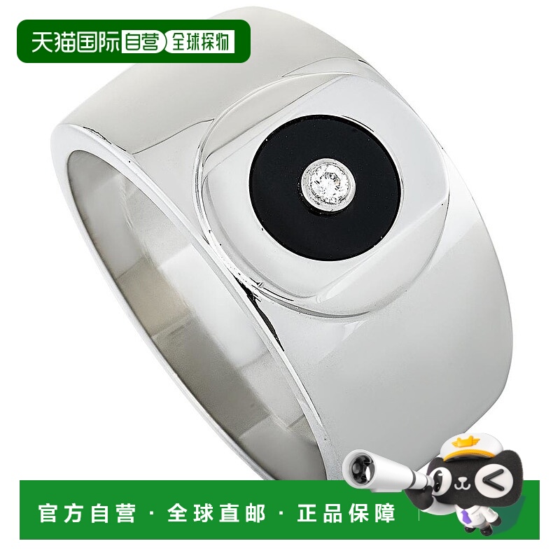 【美国直邮】charriol 通用 戒指纯银钻石蛋白石镶嵌