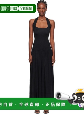 1h可退 香港直邮潮奢 AYA MUSE 女士 黑色 Quill 连衣裙 AMPF2524