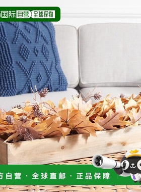 自营 safavieh人造 30 英寸枫叶盆栽 Arg - 橙色/黄色 美国奥莱直