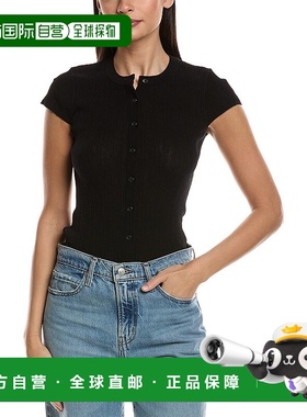 自营A.L.C. Parker Cardigan - black 美国奥莱直发