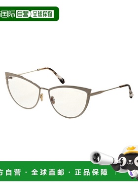 自营 Tom Ford女式56mm闪亮黑色眼镜FT5877-B-025-56-闪亮黑色 美