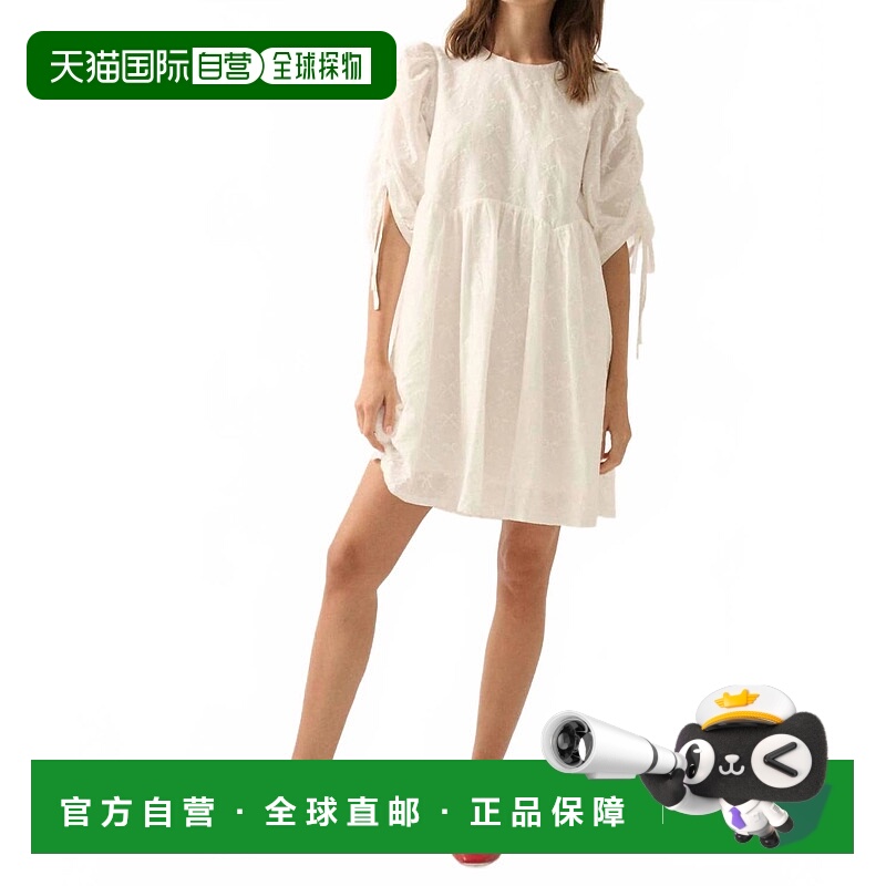 自营promesaAthena Babydoll Mini Dress In Off White - off whi