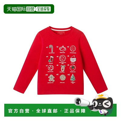 自营Andy & Evan Holiday Graphic T-Shirt - red 美国奥莱直发