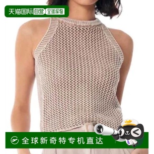 young 自营 fabulous broke矿物洗涤沙丘中 乳木果钩针上衣