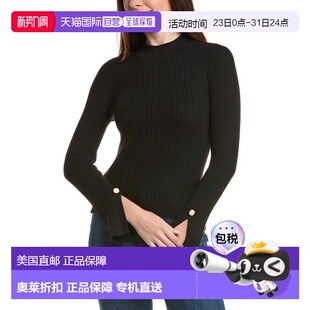 Baker Black Mock Sweater 毛衣美国直发奥莱 Neck 自营Ted
