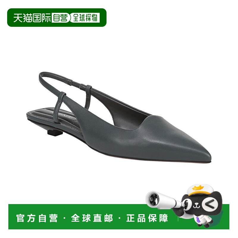 自营Franco Sarto L-Palmira皮革吊带-蓝色 女鞋凉鞋美国直发奥莱